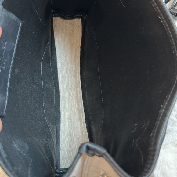 Balenciaga Navy Small Cabas Beige - Picture 10 of 12